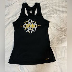 Nike Livestrong racerback tank top size Large